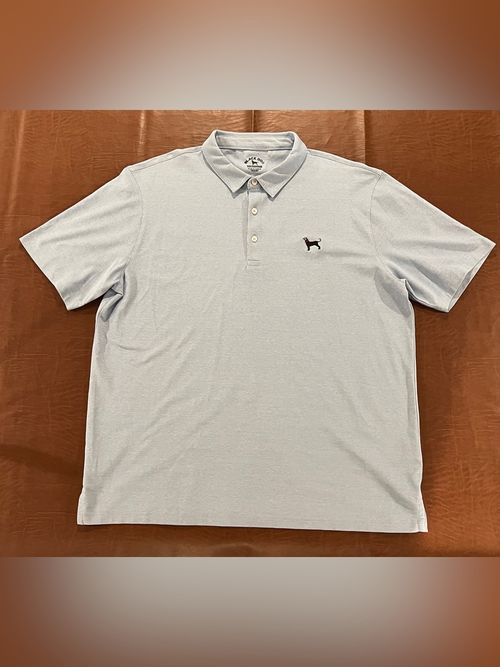 The Black Dog Men’s Blue Polo Shirt - Size XL - Picture 3 of 12